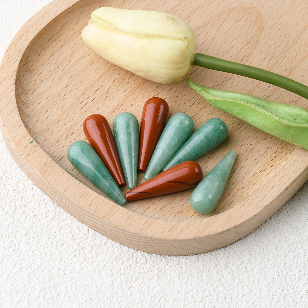 Admix Green Aventurine&Red Jasper Special shape Customizable - 이미지 7