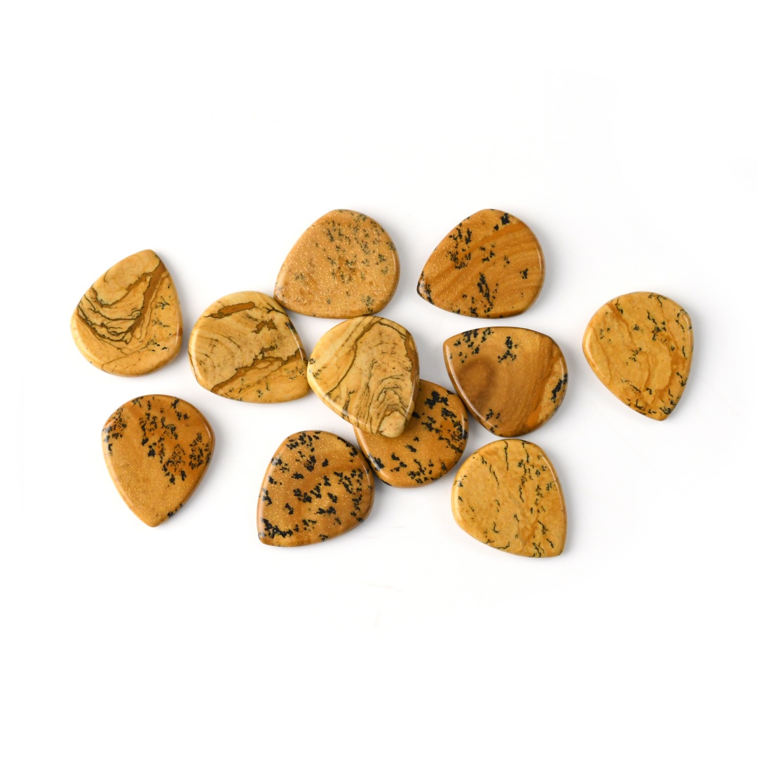 High Quality Picture Jasper Fat Water Drop Shaped - 이미지 3