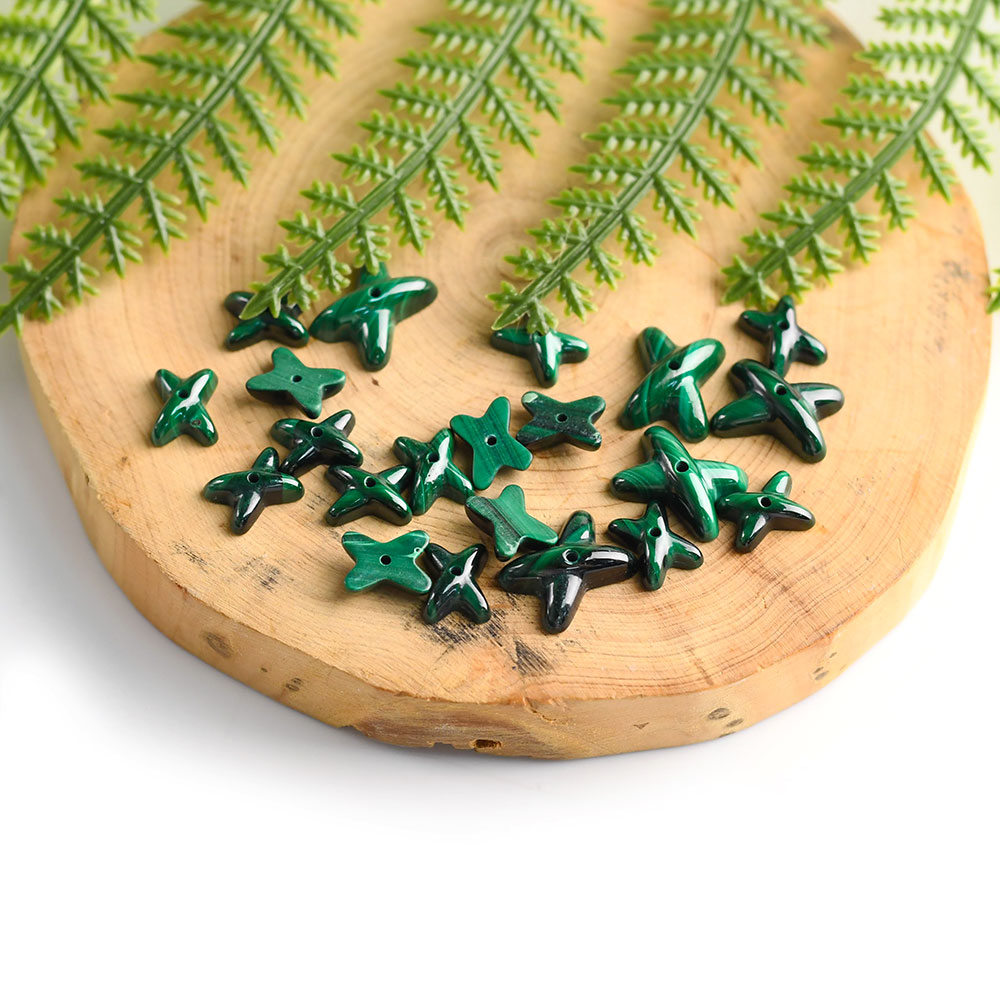 Malachite fancy shape Rare Shape For Rare jewellery - 이미지 7