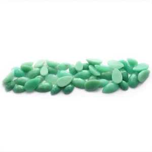 Pear Shaped Green Gemstone Natural Australian Jade