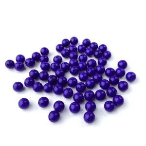 Dark blue glass Bead For Jewelry Making