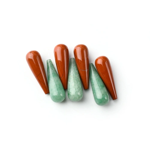Admix Green Aventurine&Red Jasper Special shape Customizable