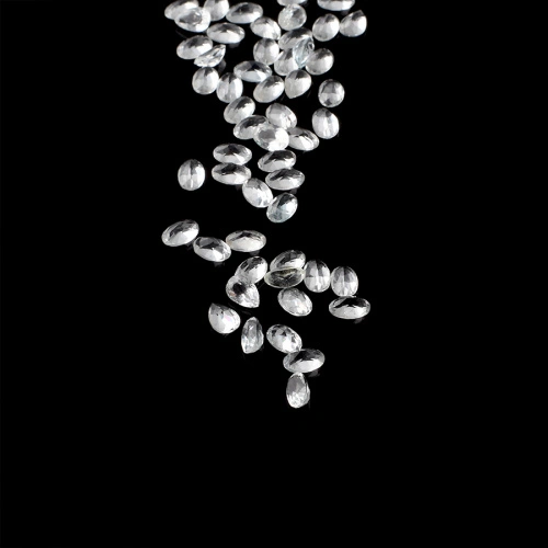 Natural White Crystal Bulk Stone For Jewelry Making