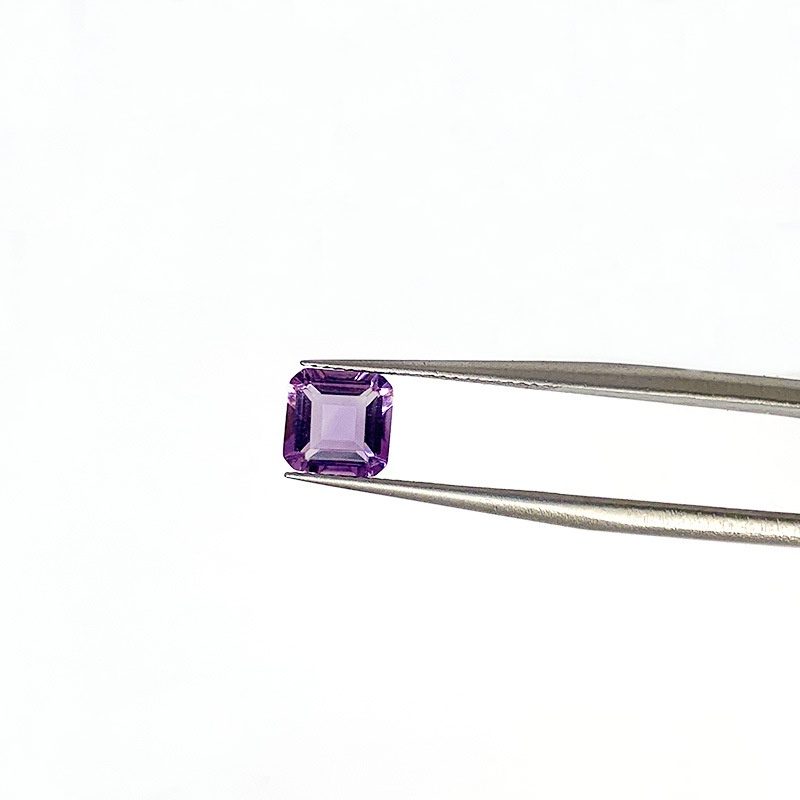 Natural Amethyst Square Small Octagonal Cut Amethyst - 이미지 2