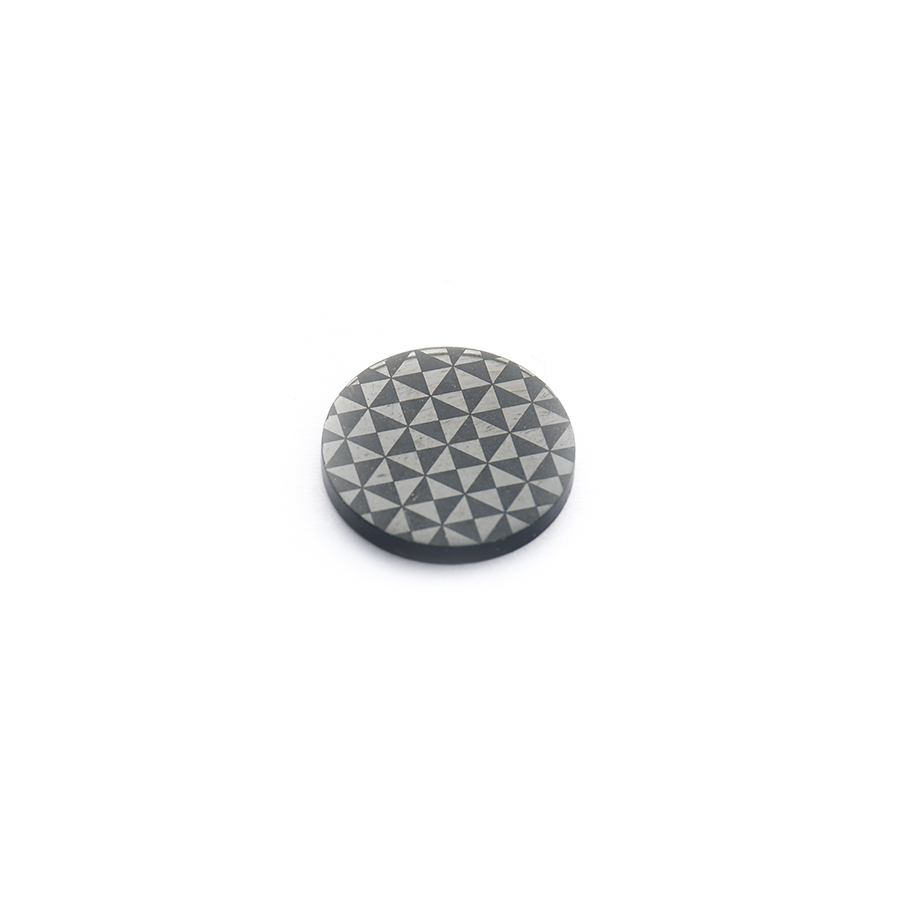 Black Onyx Surface Engraving Round Flat Back Cutting - 이미지 6