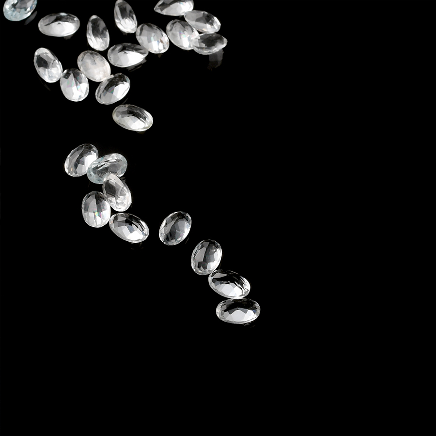 Natural White Crystal Bulk Stone For Jewelry Making - 이미지 2