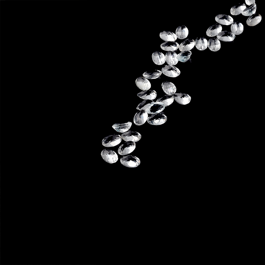 Natural White Crystal Bulk Stone For Jewelry Making - 이미지 3